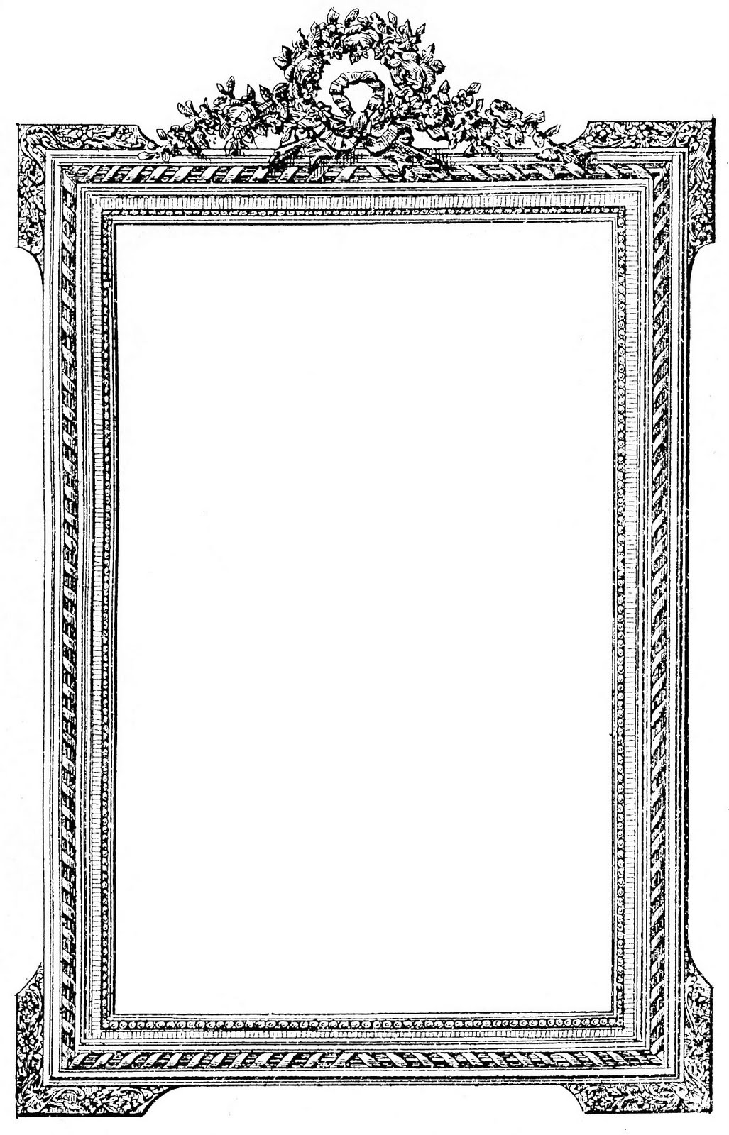Blank Picture Frame Clip Art 