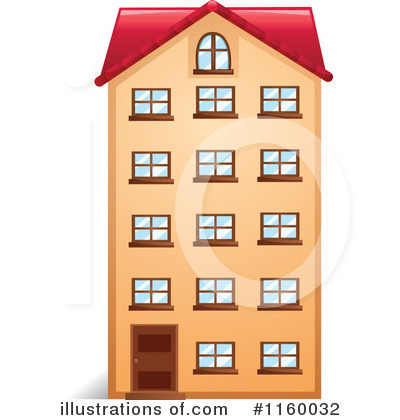 Royalty-Free (RF) Apartment Clipart Illustration #1160032 by Graphics RF
