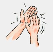 Applause Clipart Clapping Hands Royalty Free. of pair of clapping hands