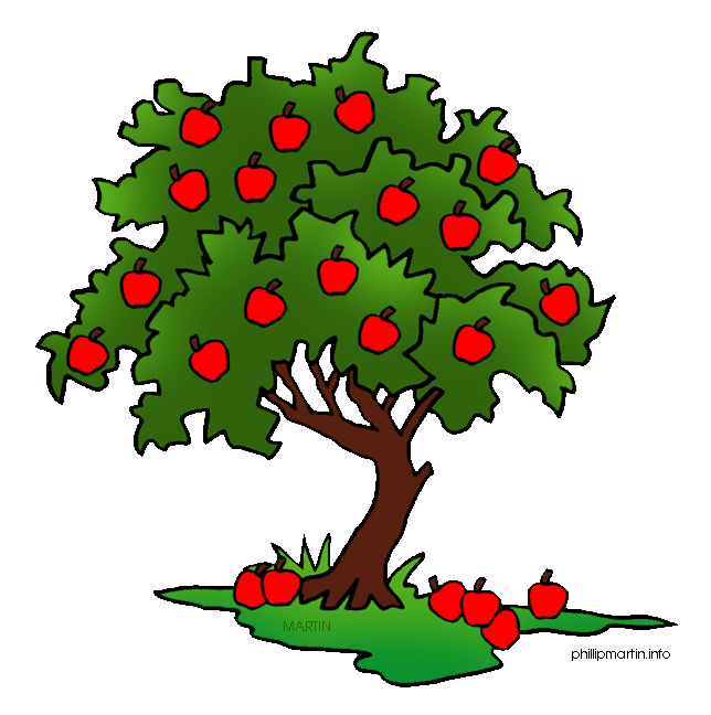 apple tree clipart