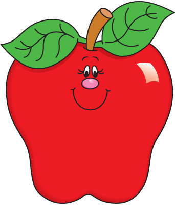 Red apple clipart free clipar