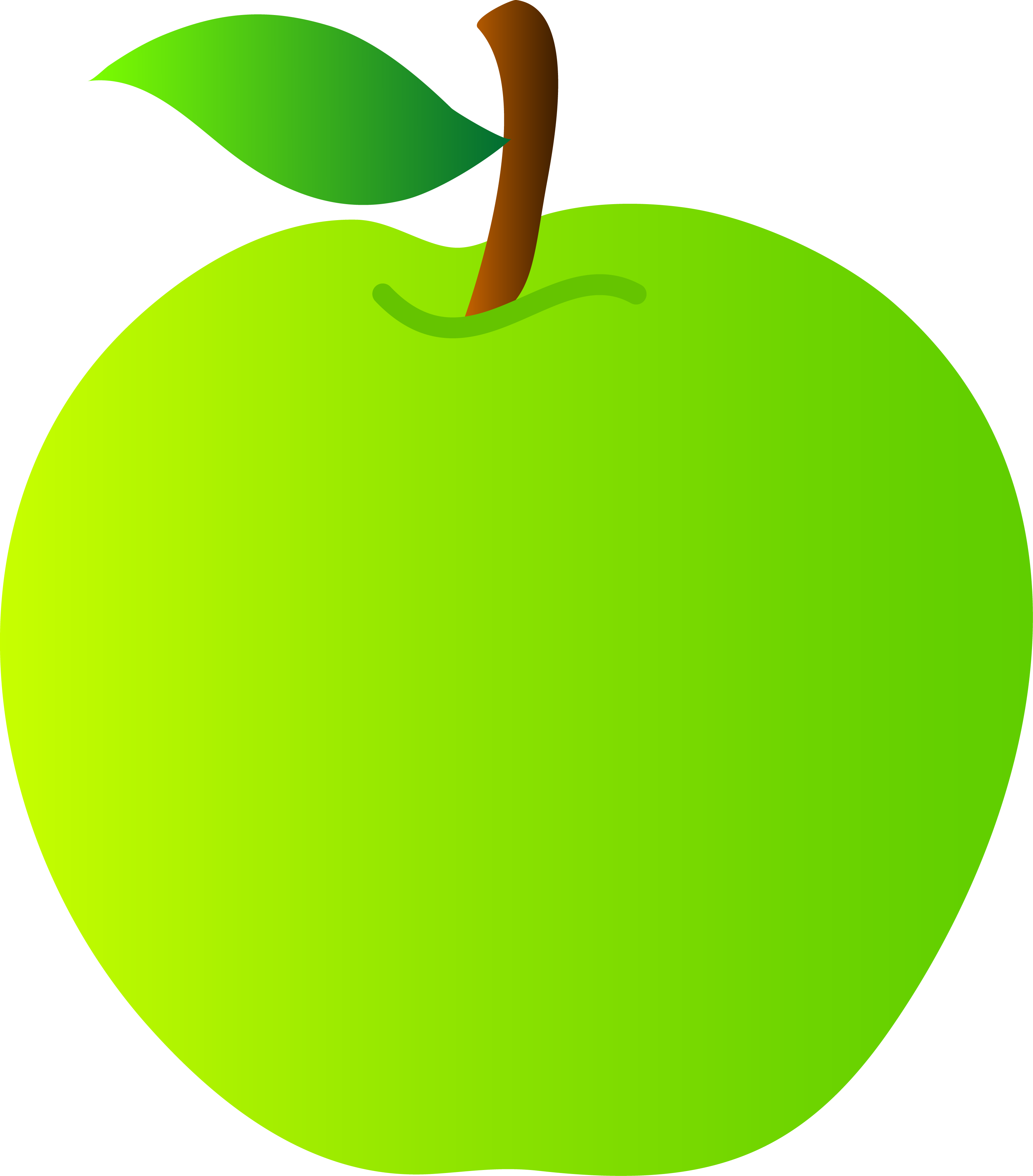 Yellow Apple Clipart Clipart 