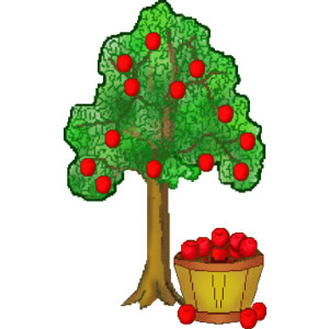 ... Apple Tree Branch Clipart - Apple Tree Clip Art