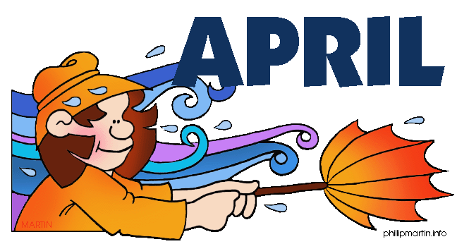 Free month of april clip art 