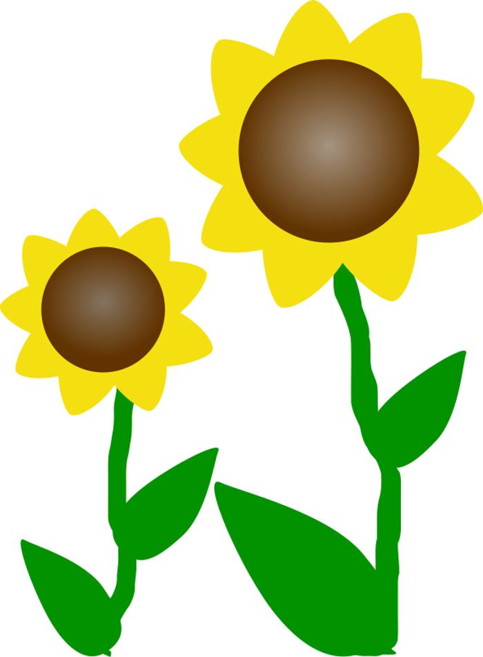 Thank you flowers clipart fre