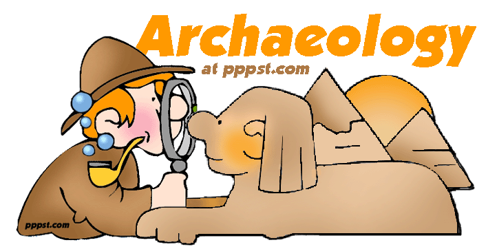 an archaeologist: archaeologi