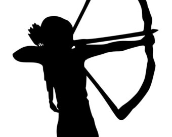 Bow and arrow Free vector in 