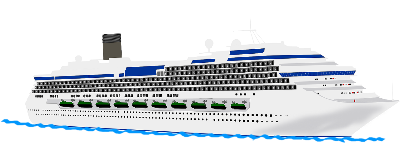 Are you looking for a clip art of a cruise ship? Stop searching as you can use this cruise ship clip art on your travel brochures, posters, magazines, ...