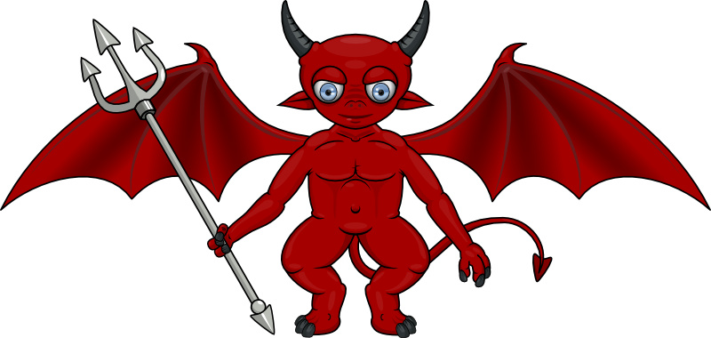 Are you looking for a cute de - Devil Clipart