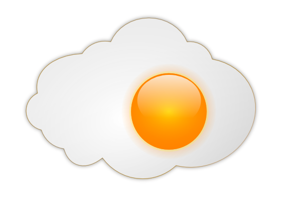 Are you looking for a fried sunny side up egg clip art for use on your  projects? Use this clip art freely on your food blogs, magazines,  newsletters, ...