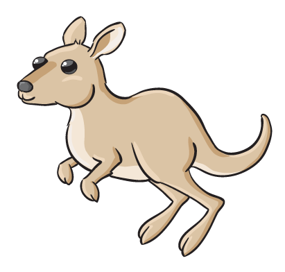Are you looking for a kangaro - Clipart Kangaroo
