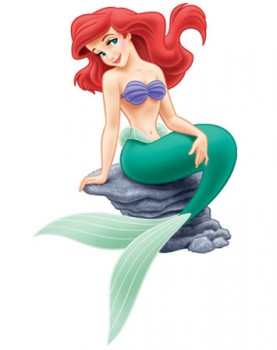 Ariel little mermaid clipart - .