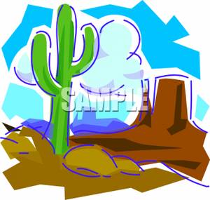 Arizona Desert Clip Art