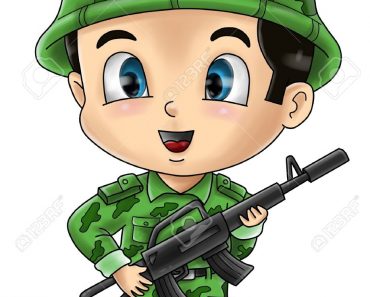 Military soldier printable di