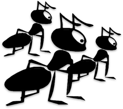 army of ants - Ants Clip Art