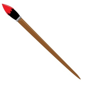 Paintbrush Clipart Black And 