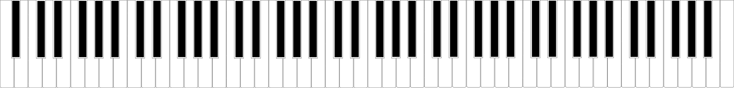 Art Piano Keys Free Cliparts That You Can Download To You Computer
