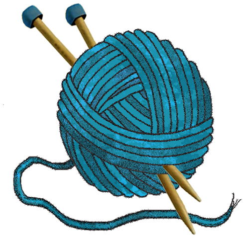 knitting clipart