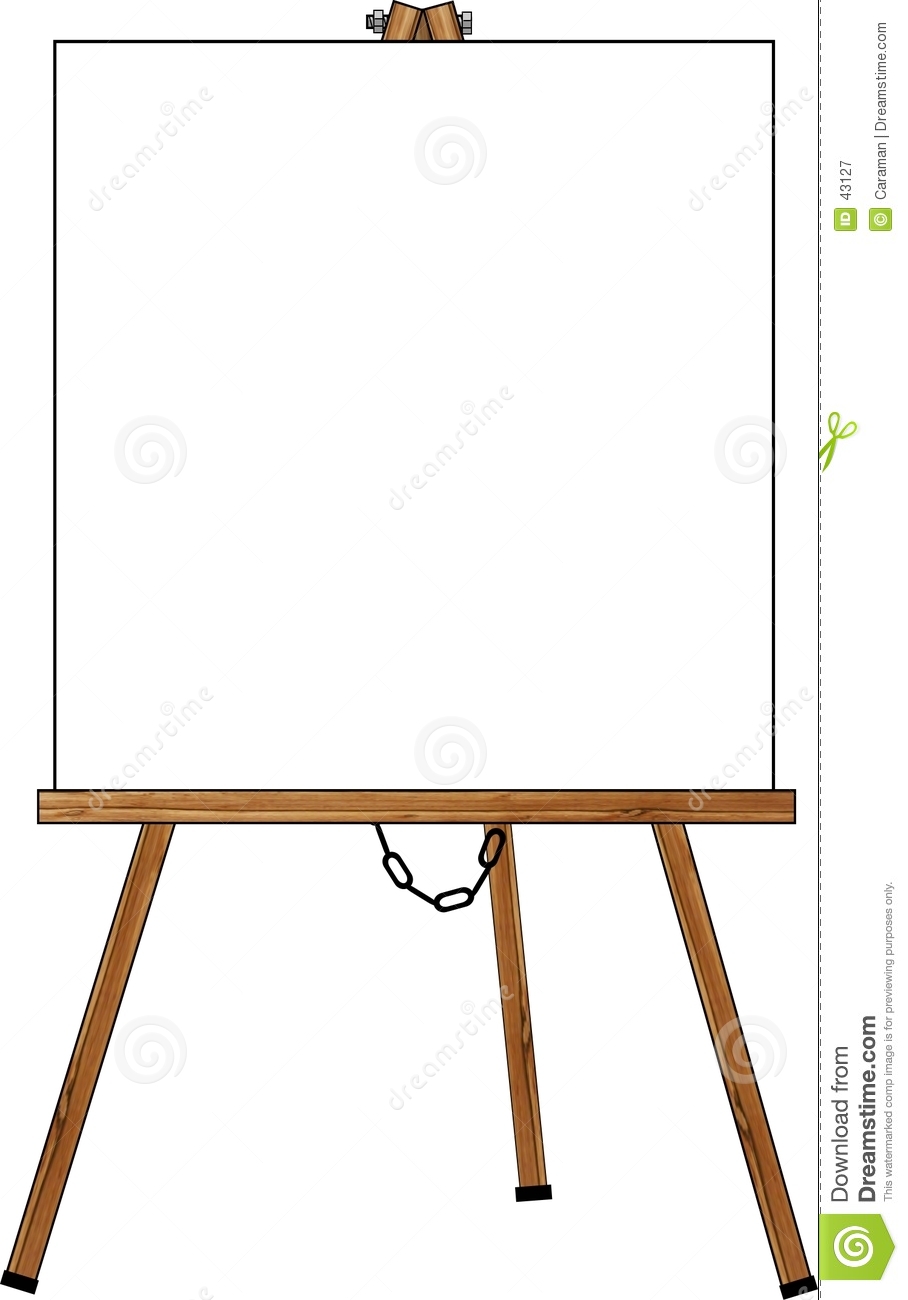 Colorful Easel Clip Art Galle