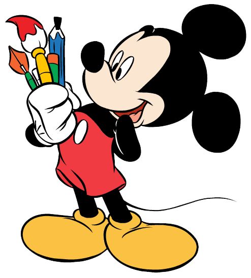 Artist Mickey Mouse Clipart | Clipart Panda - Free Clipart Images