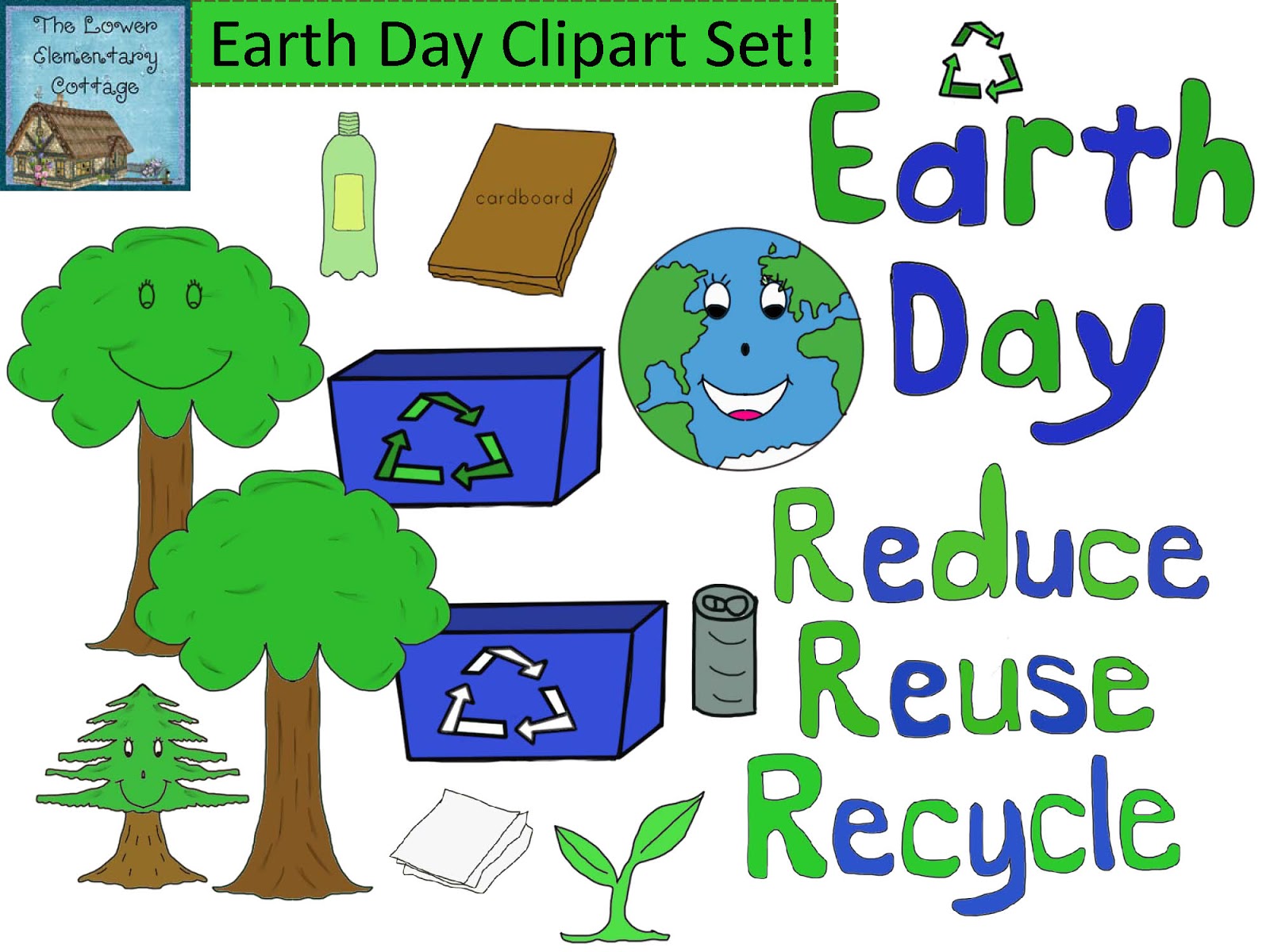 Happy Earth Day Clip Art Stoc