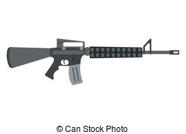 Gun Clipart assault rifle