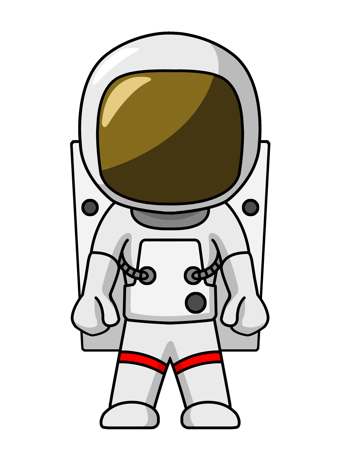 Royalty-Free (RF) Astronaut C