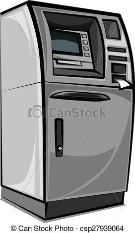 Clipart - Young man using an 