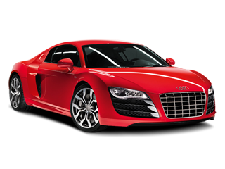 Red audi R8 PNG image - Audi Clipart
