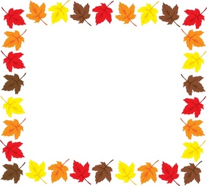 Clip Art Fall Border Clip Art