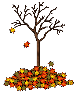 September Leaves Clip Art Fre