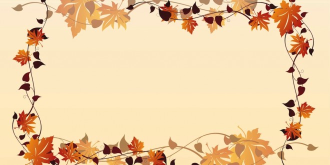 Autumn background clipart .