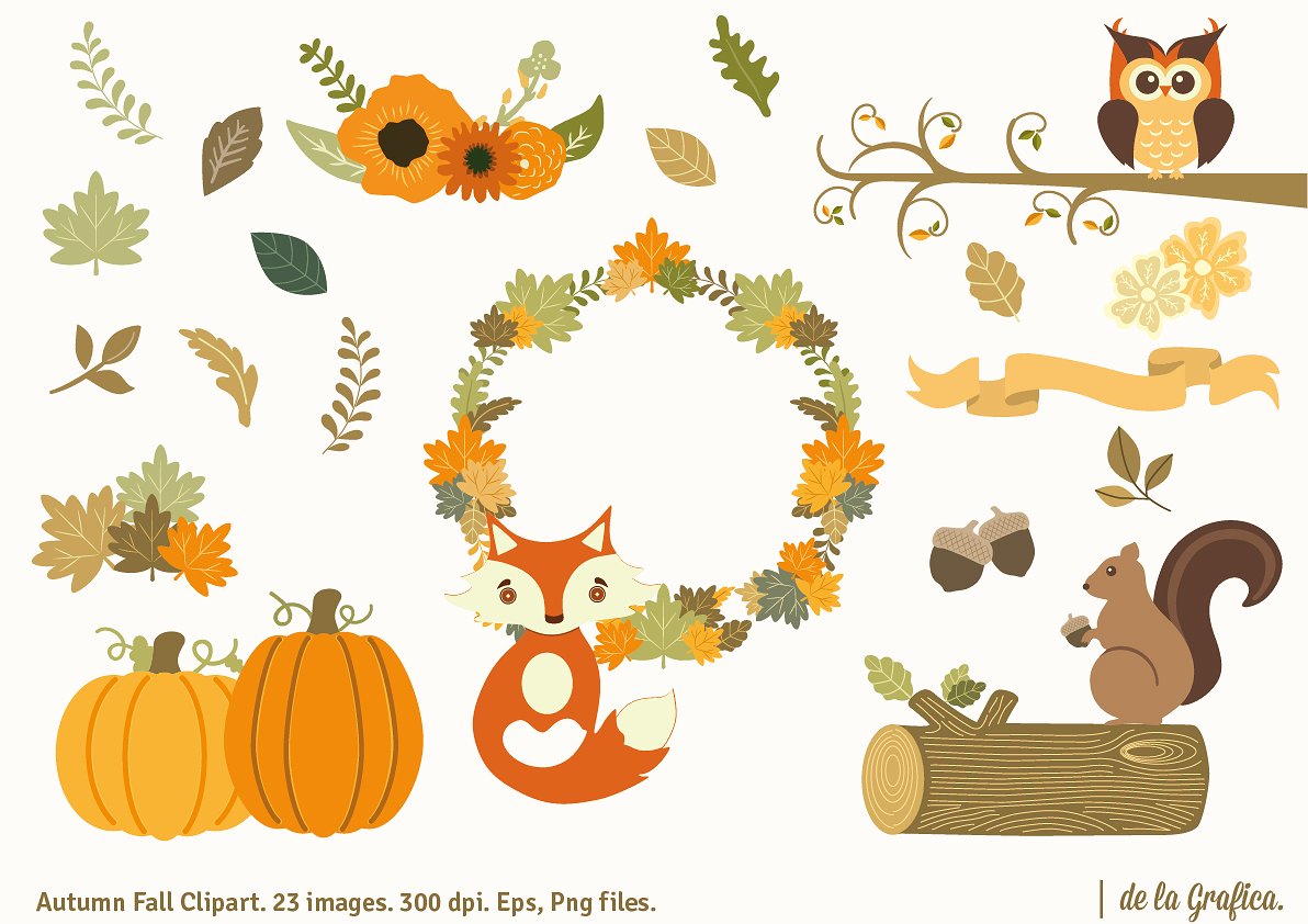 Animated Autumn Clipart #1