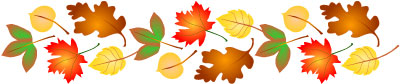 autumn leaves clip art border - Leaf Border Clip Art