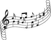 Available as a Print - Music Staff Clip Art