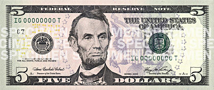 One Dollar Bill Clip Art ..