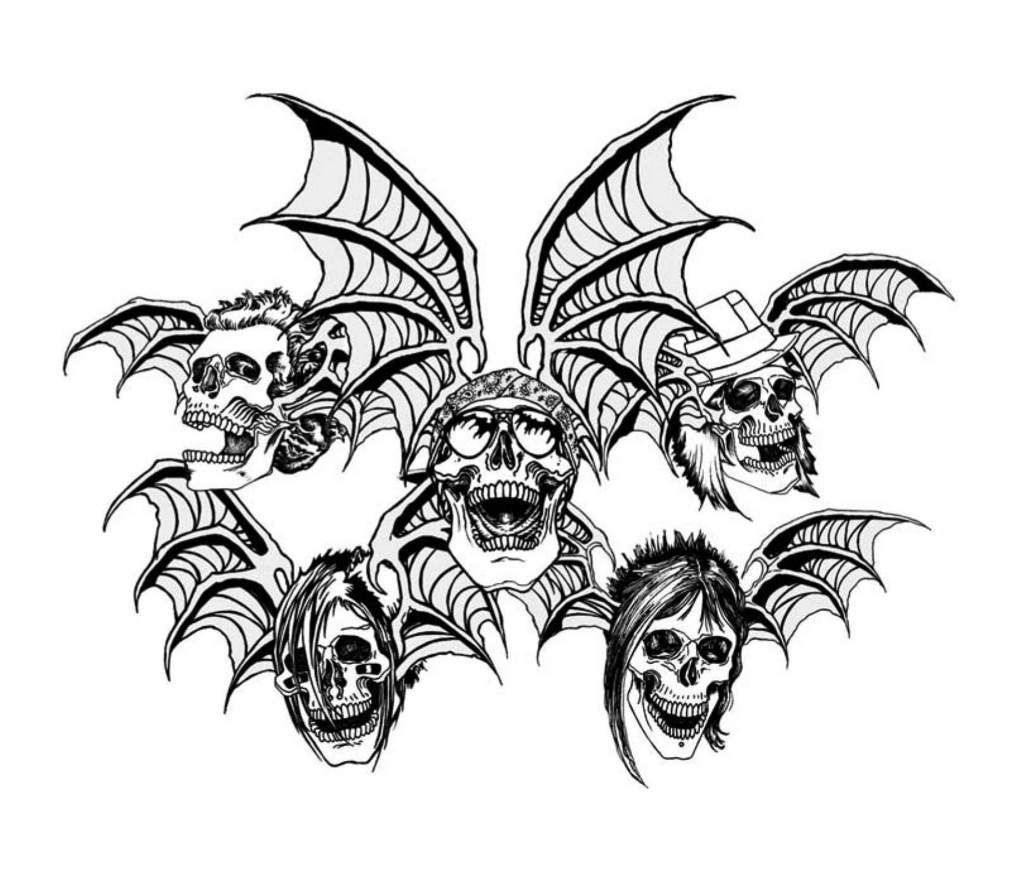 Avenged Sevenfold death bats - Avenged Sevenfold Clipart