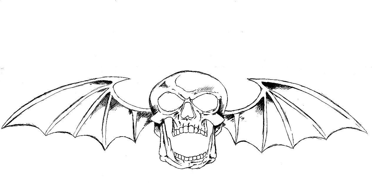 Deathbat by mickyway ClipartL - Avenged Sevenfold Clipart