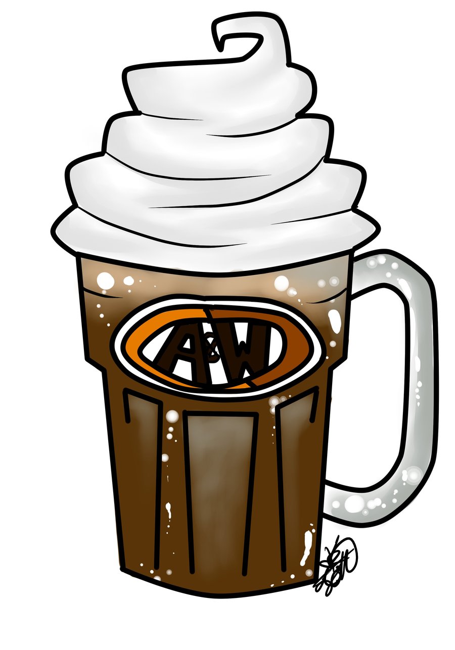 AW Root Beer Clipart