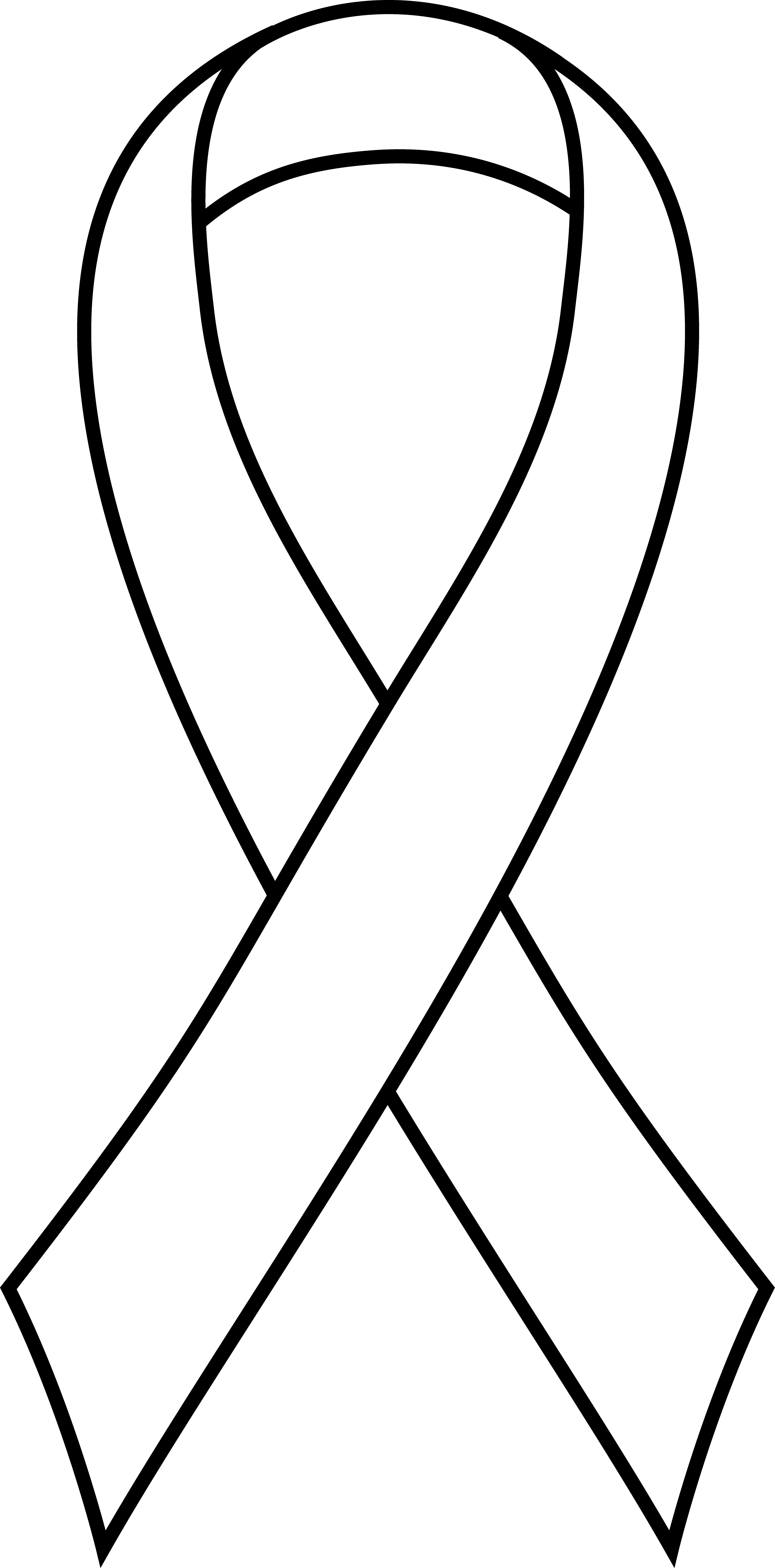 Black Cancer Ribbon Clip Art 
