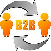 business to business, B2B - B2B Clipart