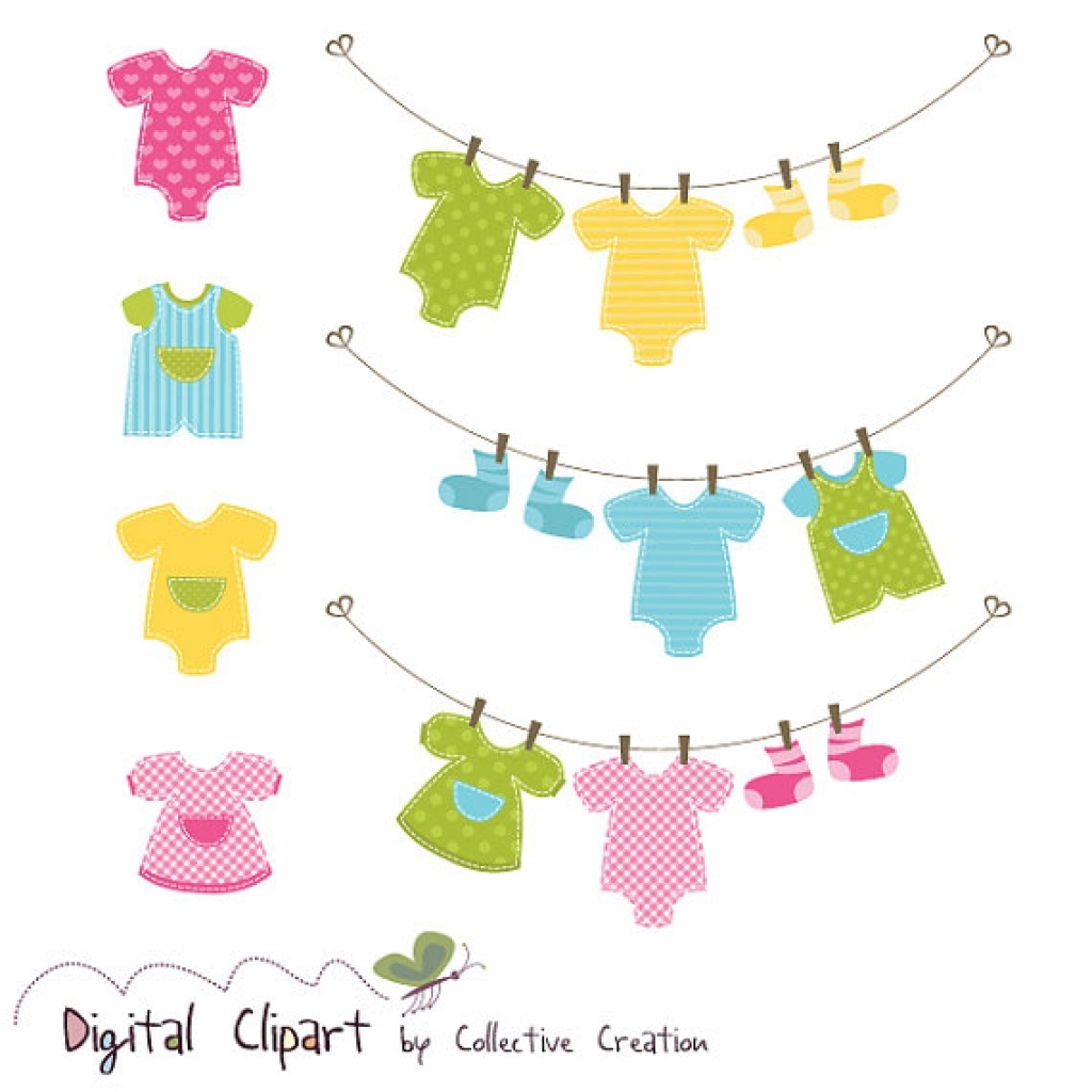 ba clothes clip art clipartsc - Baby Clothes Clipart