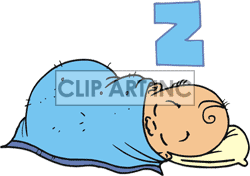 Sleeping Baby Clip Art