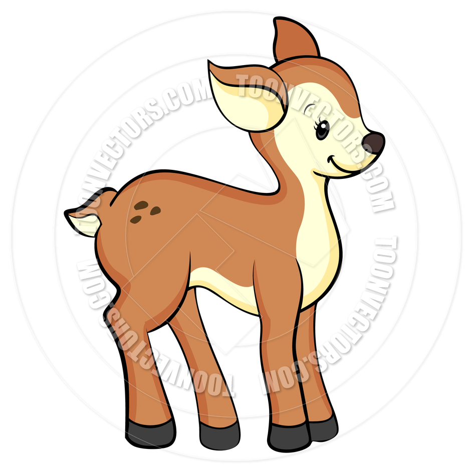 baby deer clipart - Baby Deer Clipart