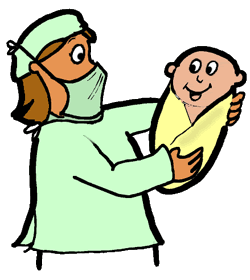 baby doctor clipart