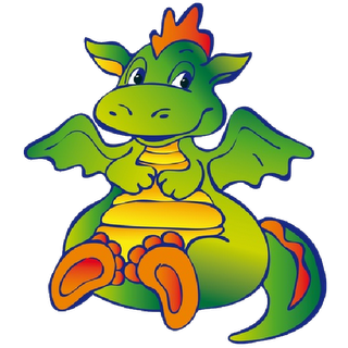 baby dragon clipart