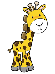 baby giraffe clipart
