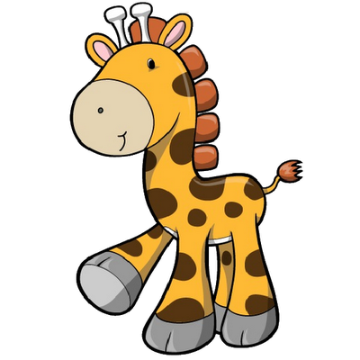 baby jungle animals clipart