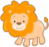baby lion clipart