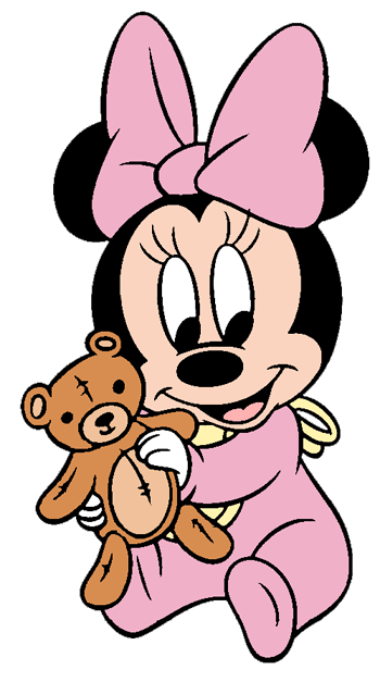 baby minnie mouse clipart - Baby Minnie Mouse Clip Art